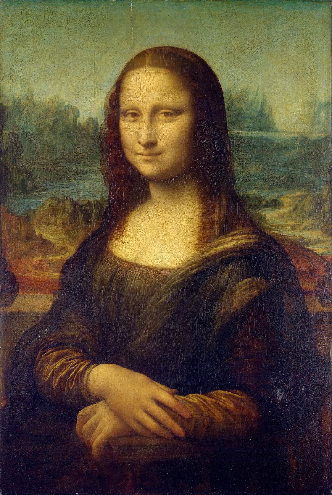 Pas de bousculade devant Mona Lisa