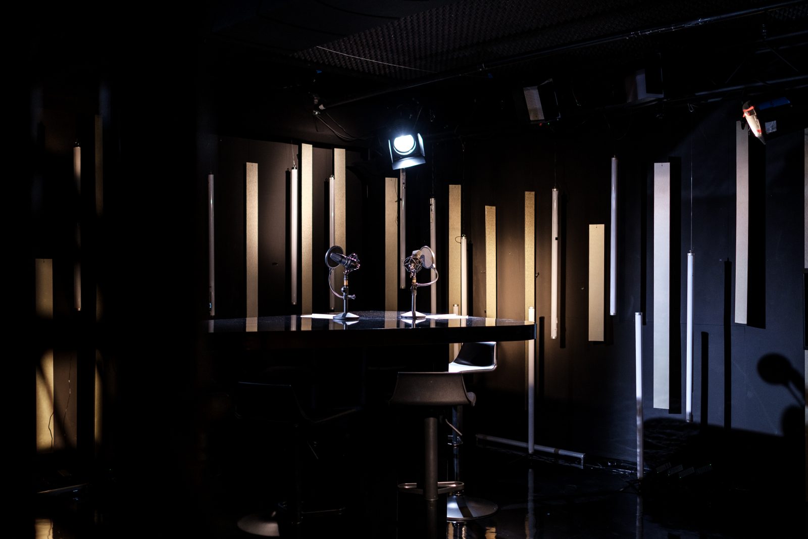 Le studio broadcast