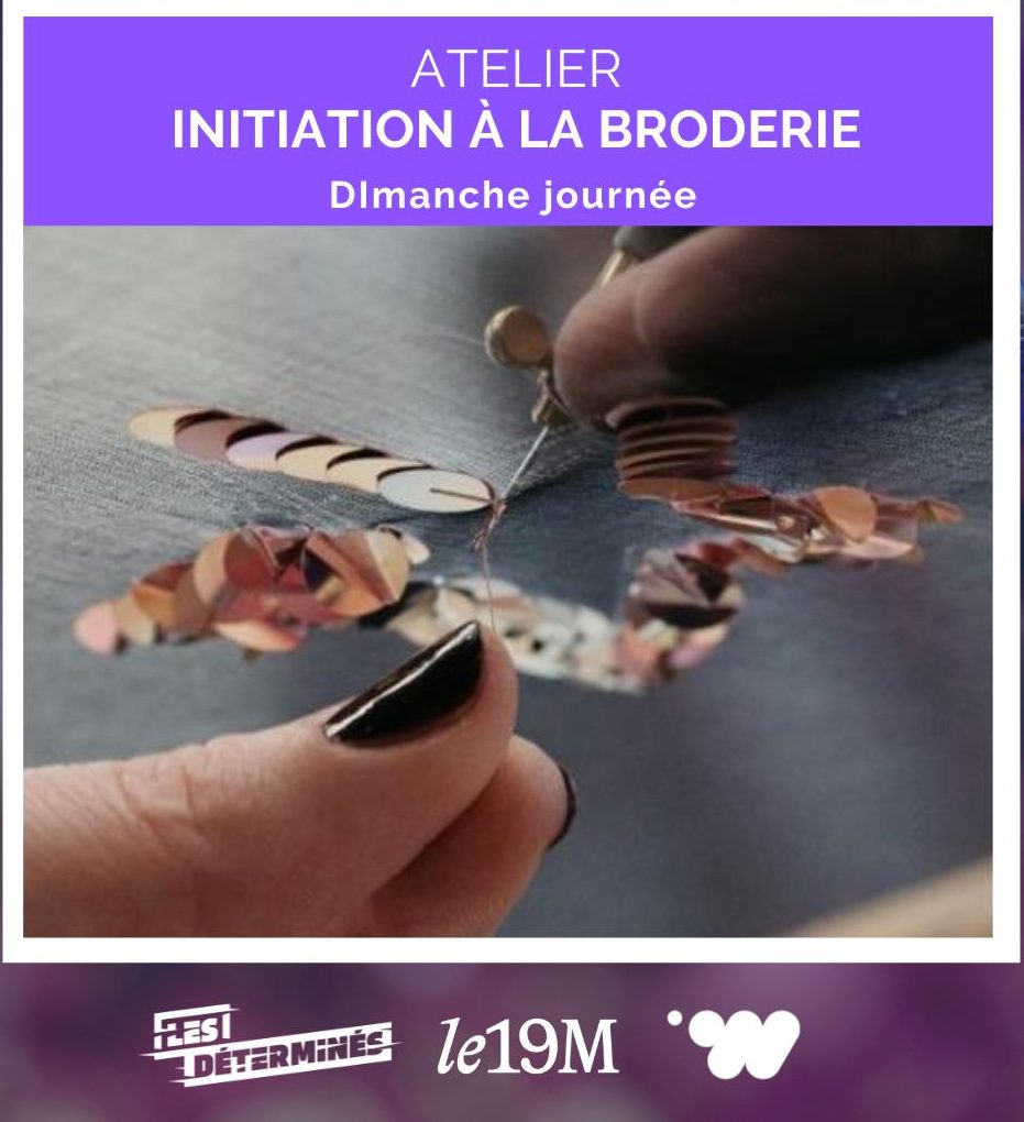 Atelier Initiation à la broderie