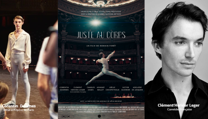 Ciné-Débat : court métrage "Juste au corps" de Romain Forêt en présence des acteurs (de la Comédie Française et de l'Opéra de Paris)