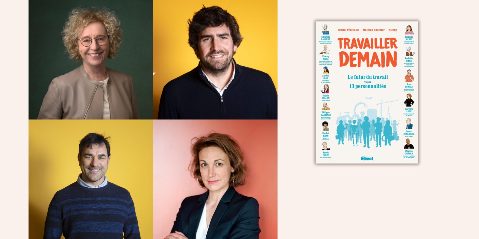 Soirée de lancement de la BD "Travailler Demain" en présence des auteurs