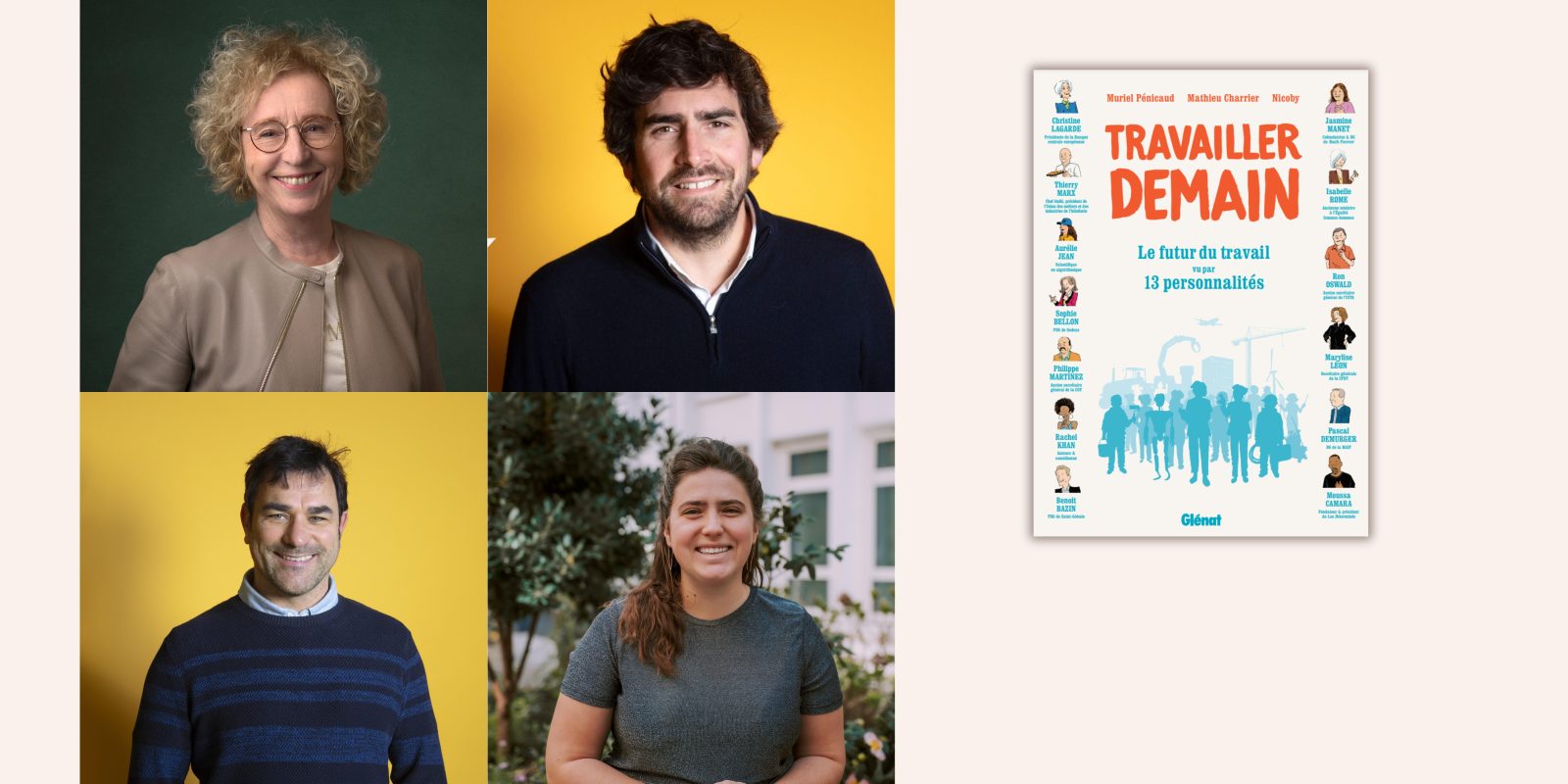 Soirée de lancement de la BD "Travailler Demain" en présence des auteurs