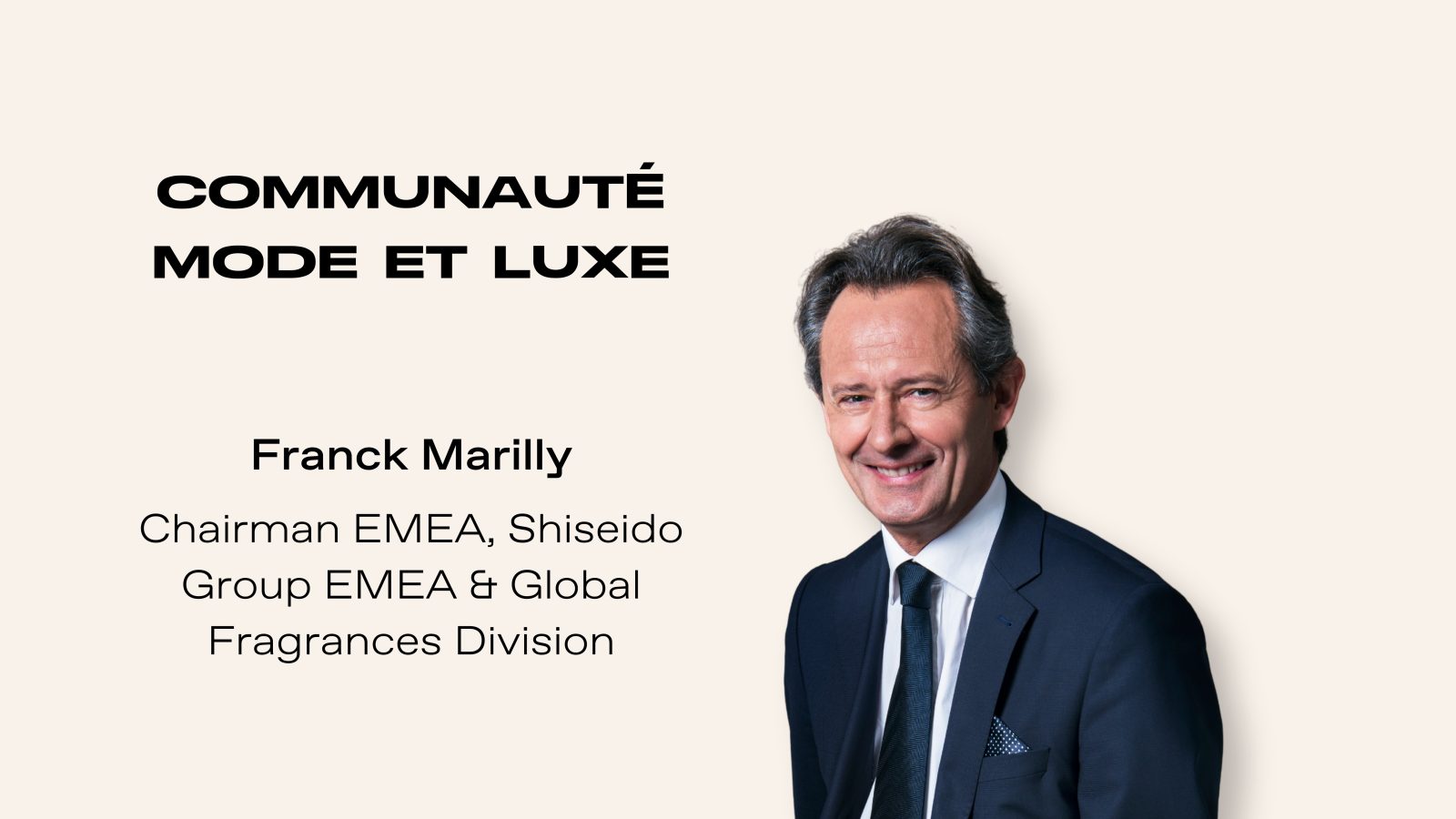 Mode et Luxe: Rencontre avec Franck Marilly