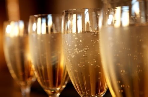 Champagne Shower !