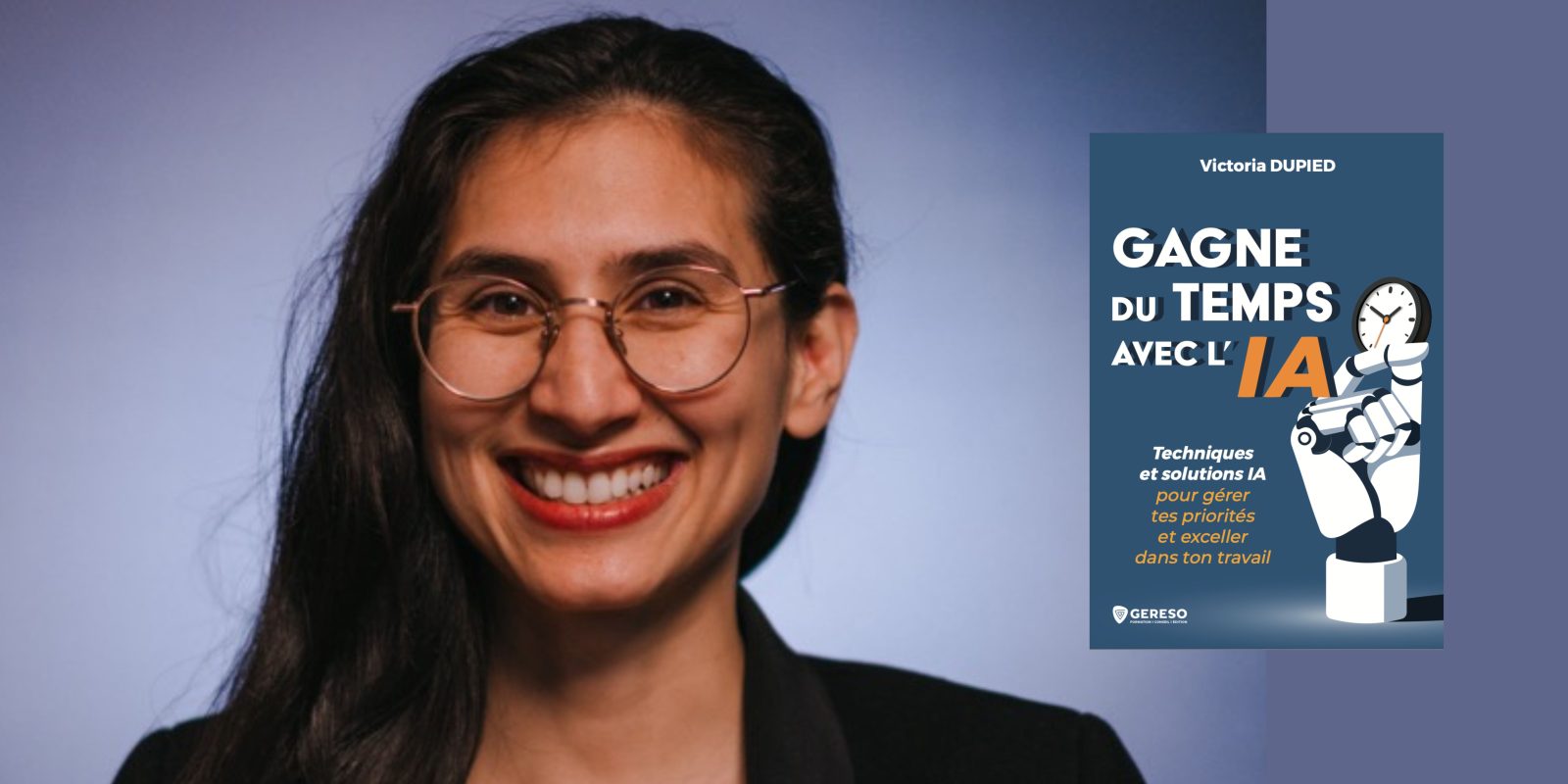 Rencontre littéraire avec Victoria Dupied : “Gagne du temps avec l’IA”