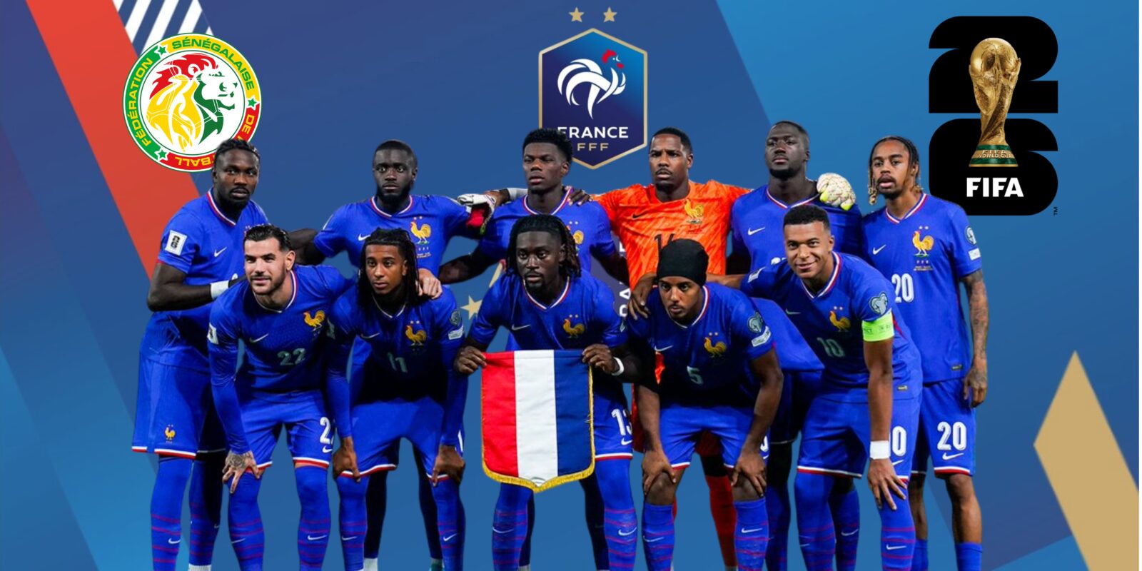 Diffusion Coupe du monde 2026 - France vs Sénégal