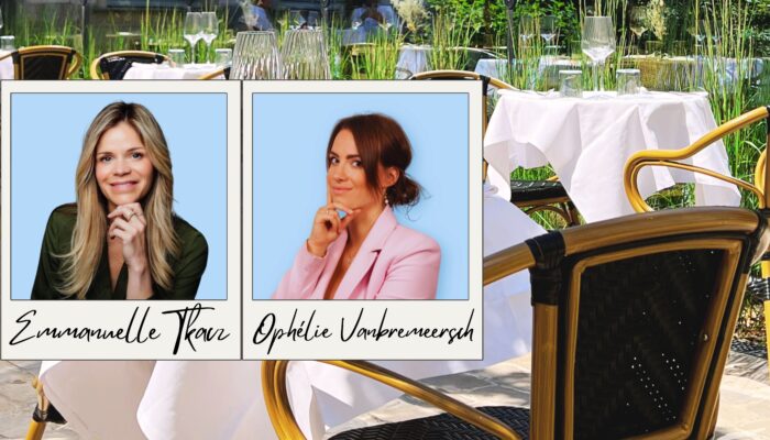 A la table de Emmanuelle Tkacz et Ophélie Vanbremeersch